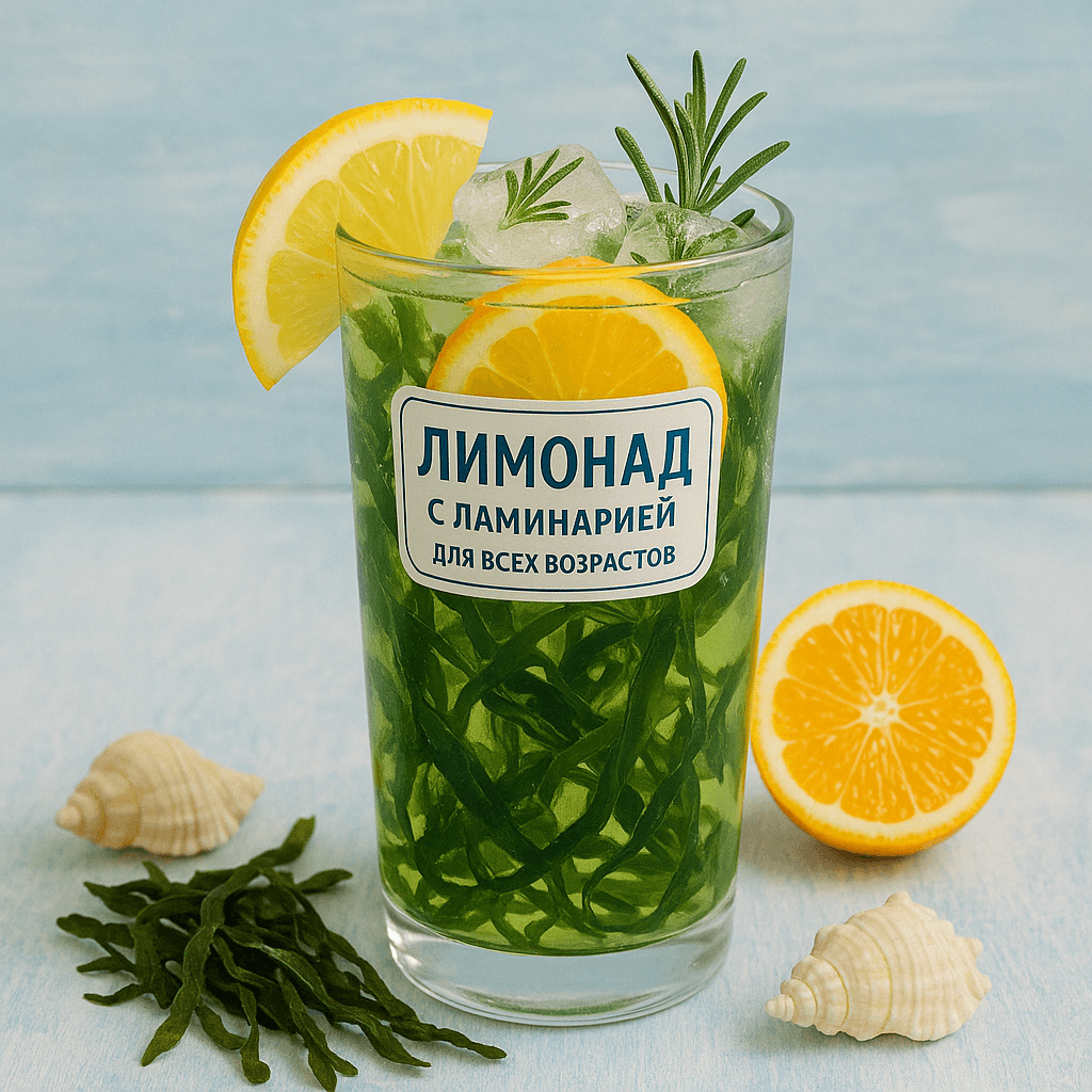 Лимонад с ламинарией